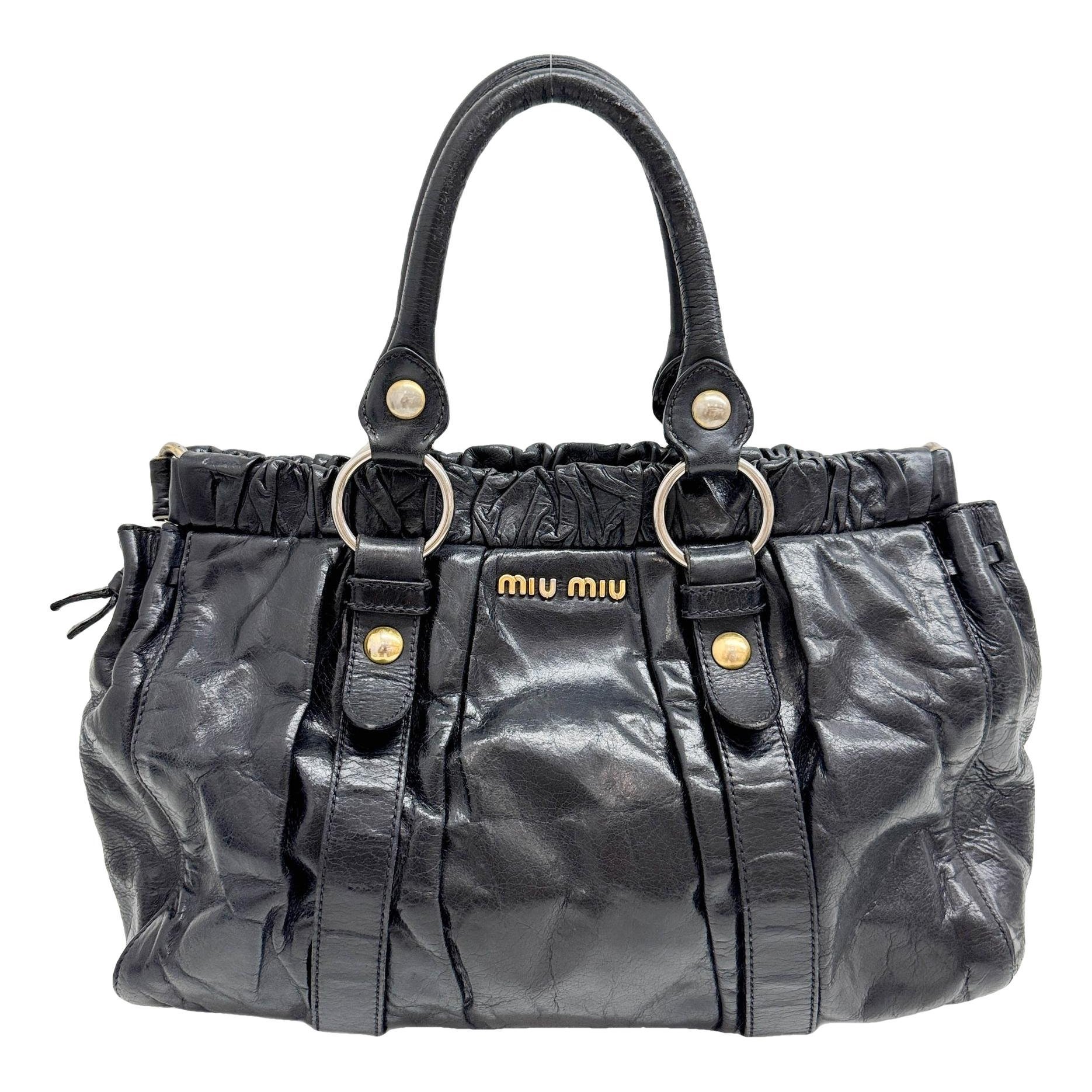 Vitello leather mini bag