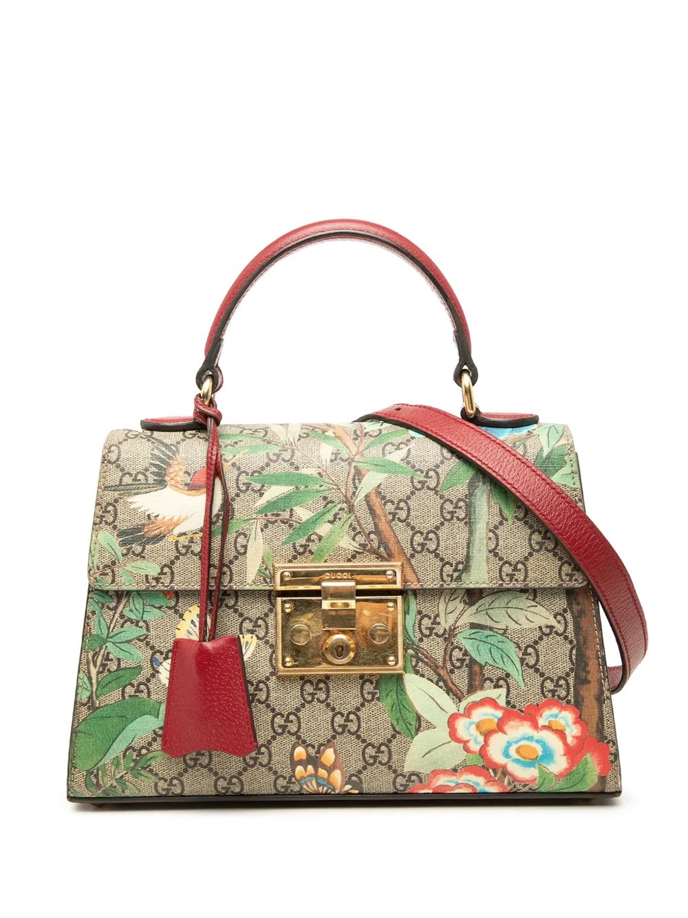 2016-2026 Small GG Supreme Tian Padlock satchel