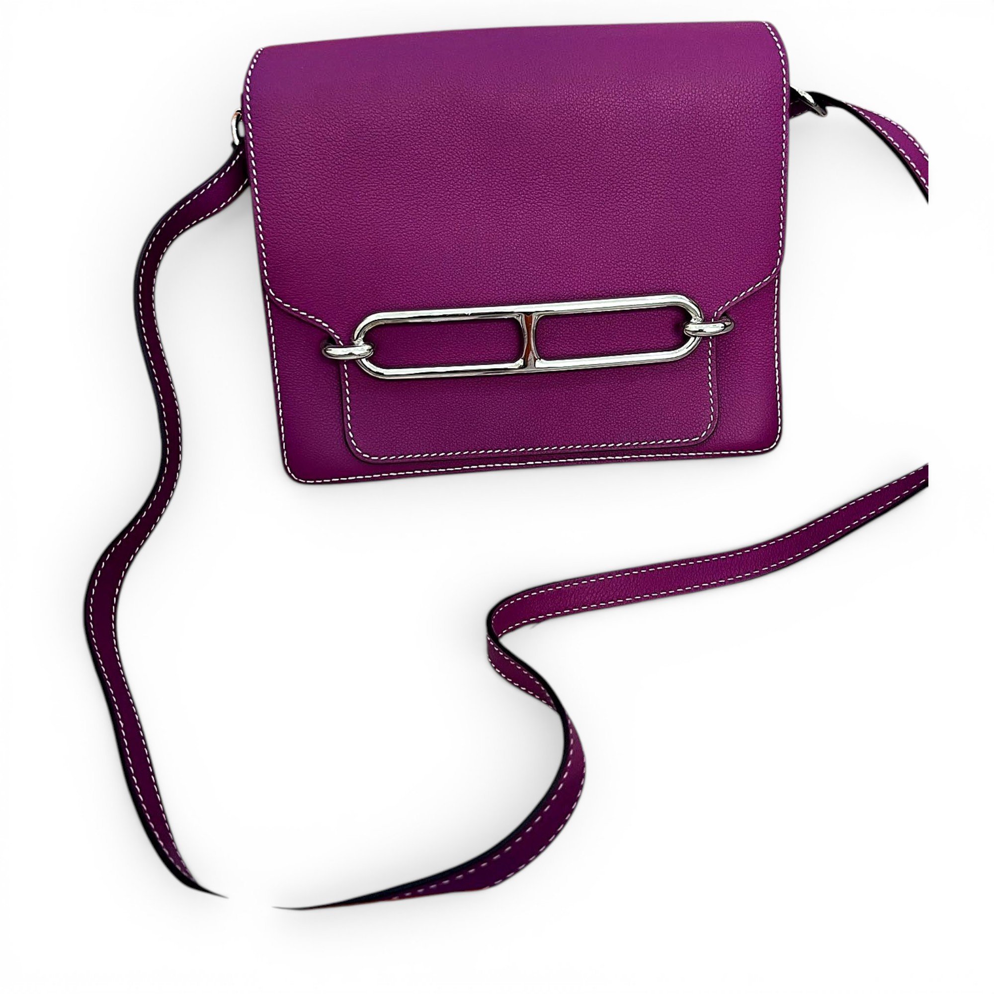 Roulis leather handbag