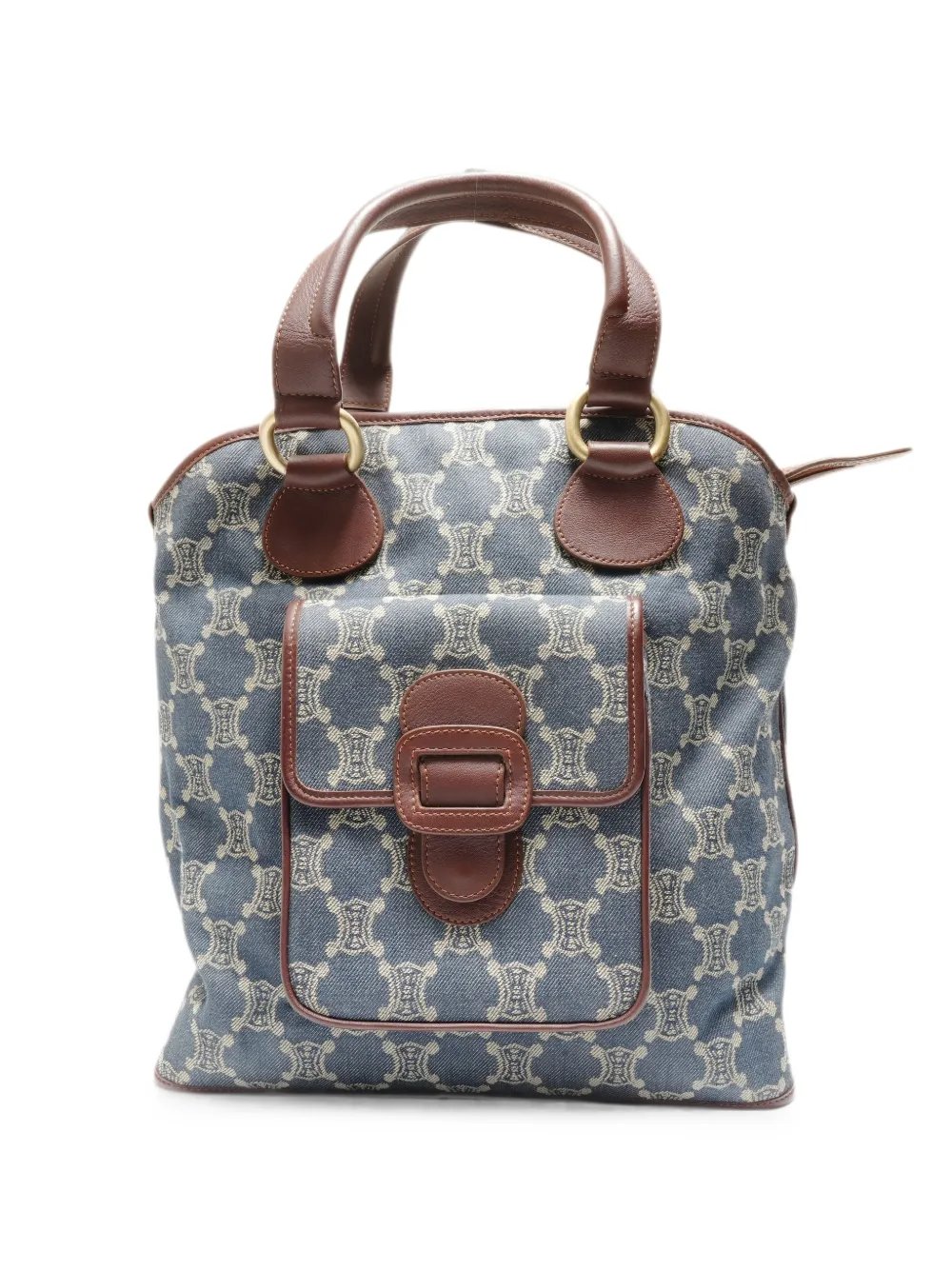 Celine 2000-2005 Macadam canvas tote bag