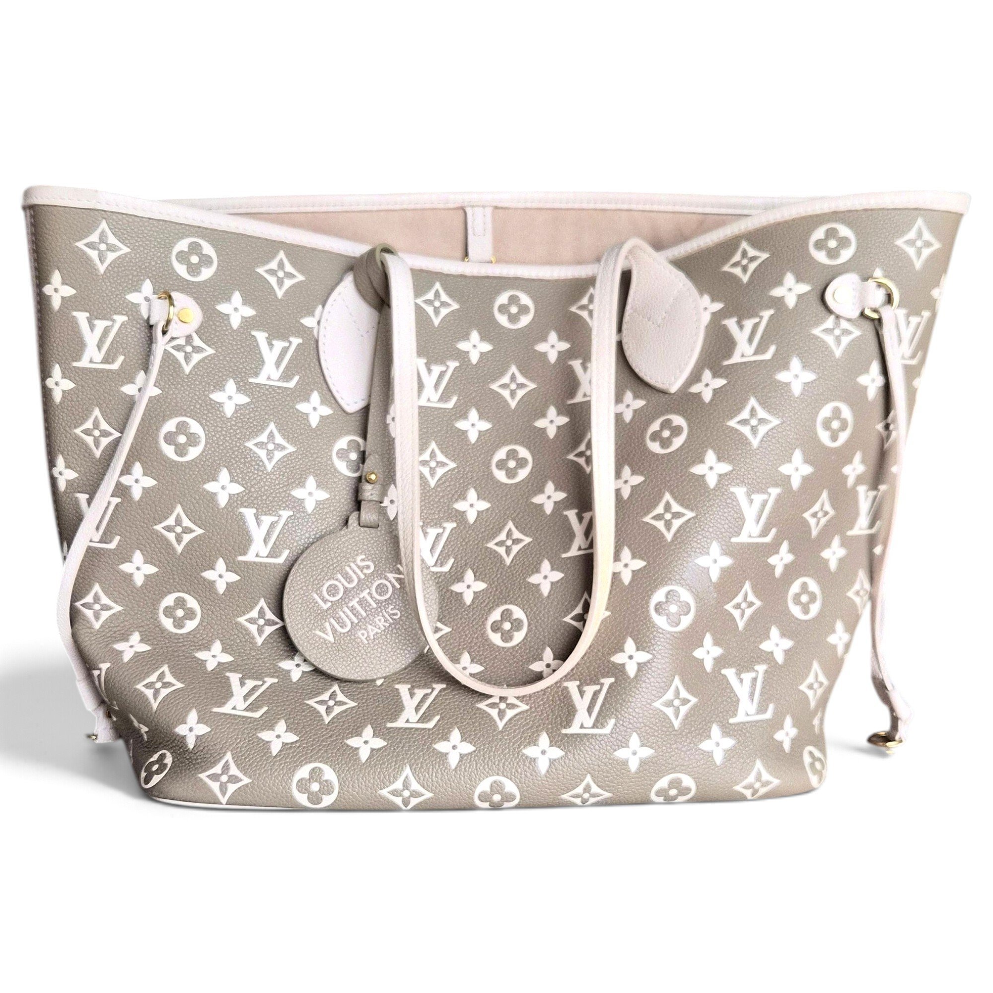Neverfull leather tote