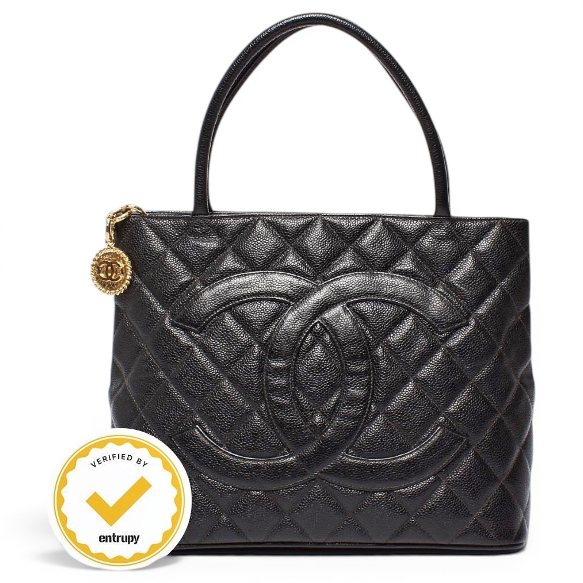 Leather tote