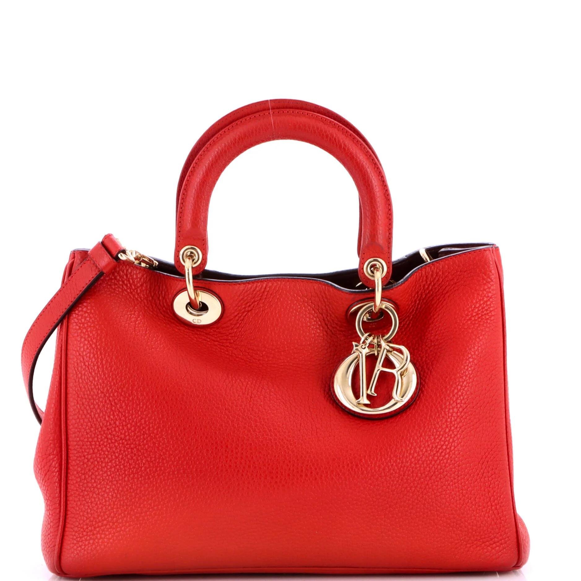 Leather tote