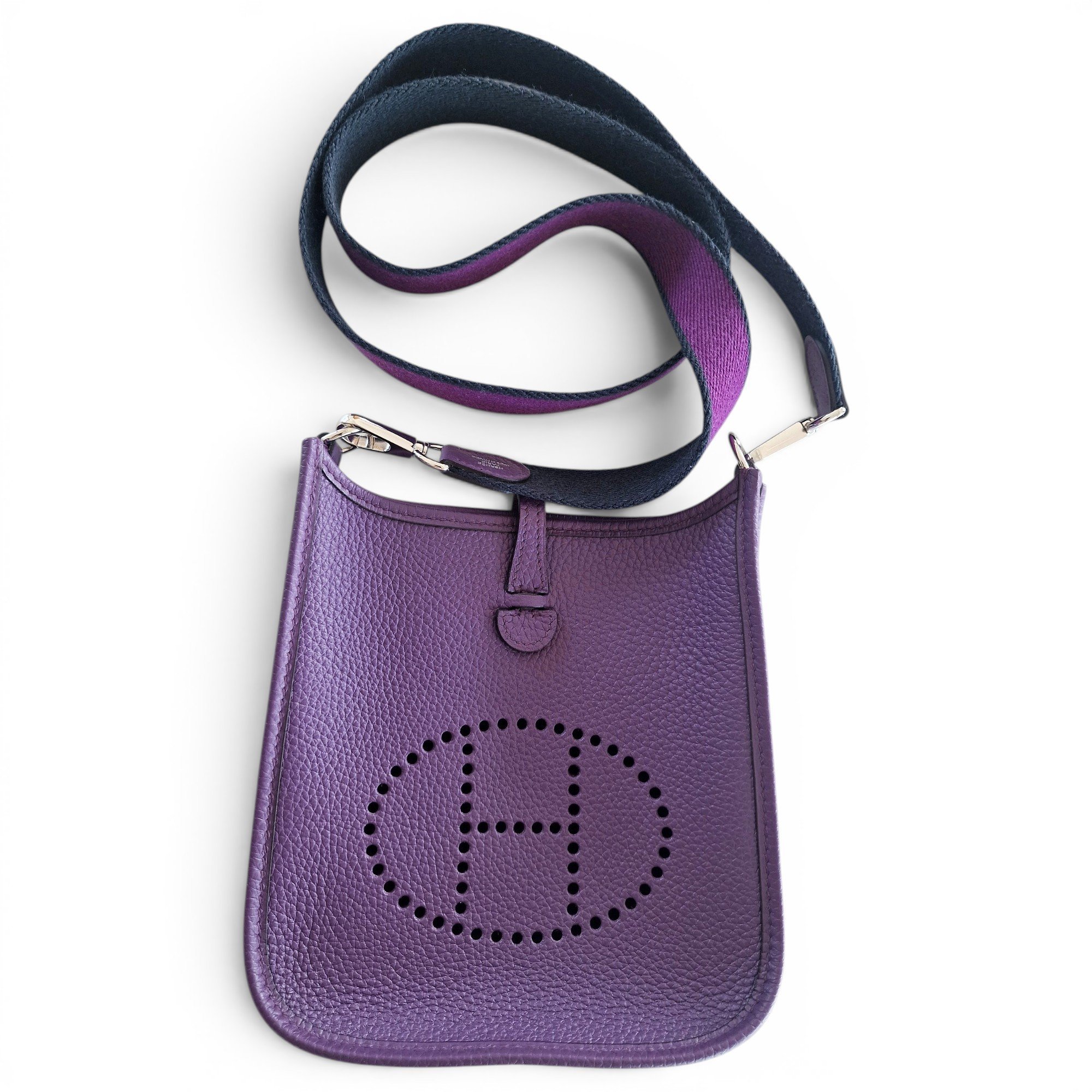 Evelyne leather crossbody bag