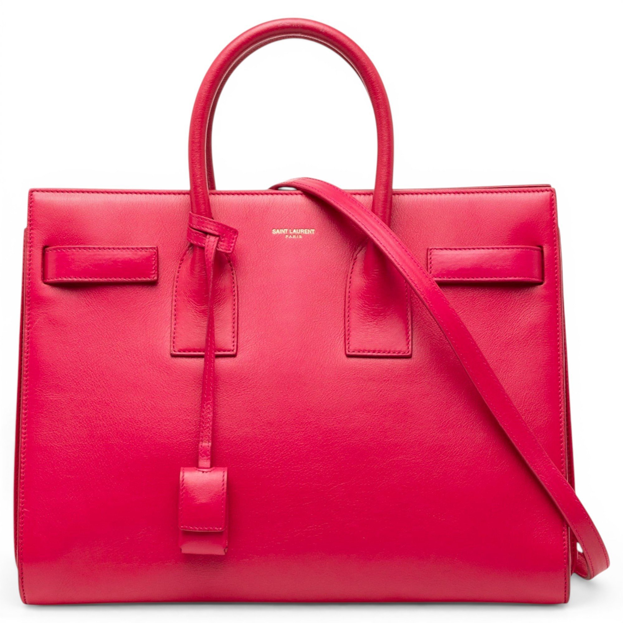 Saint Laurent Sac de Jour leather handbag