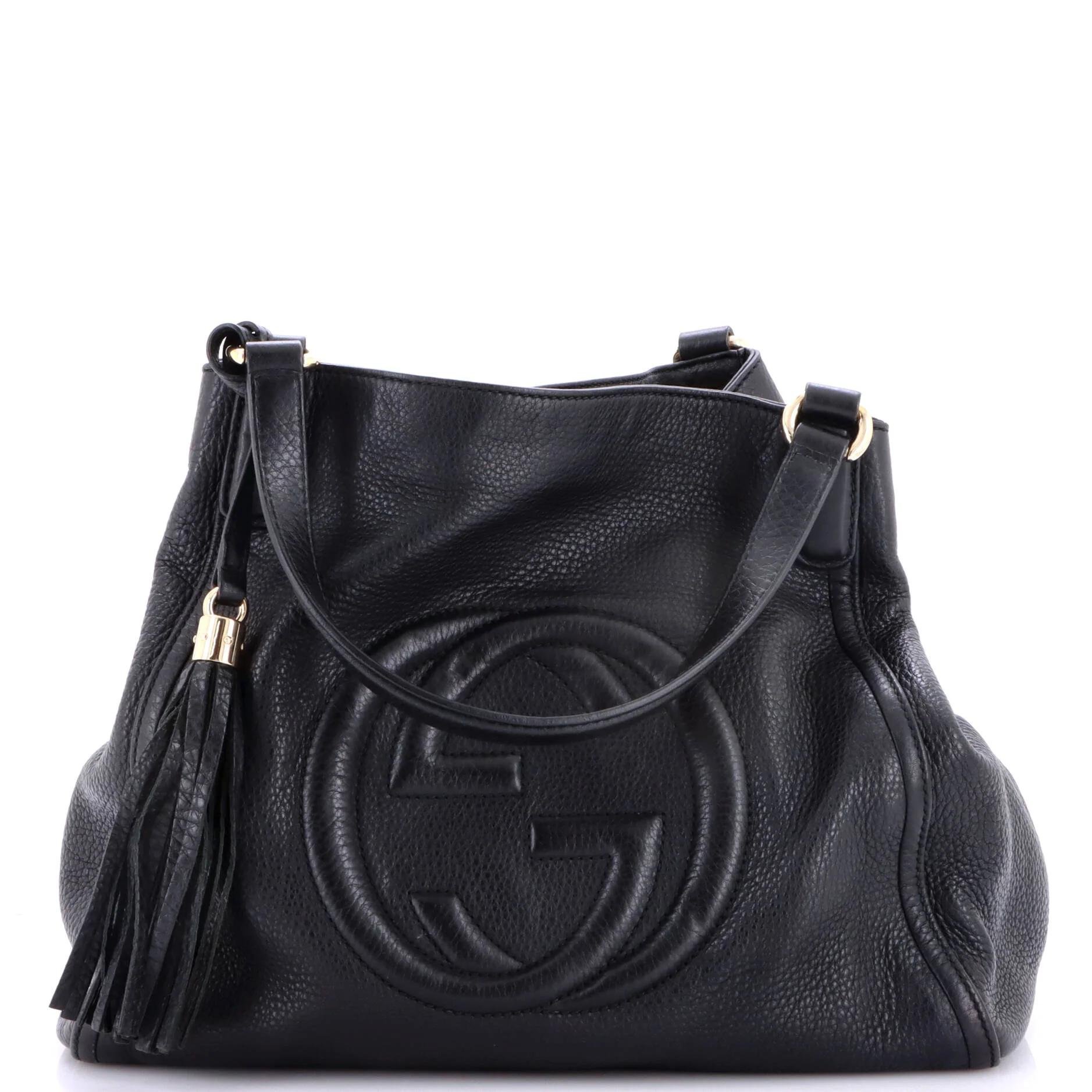 Leather handbag