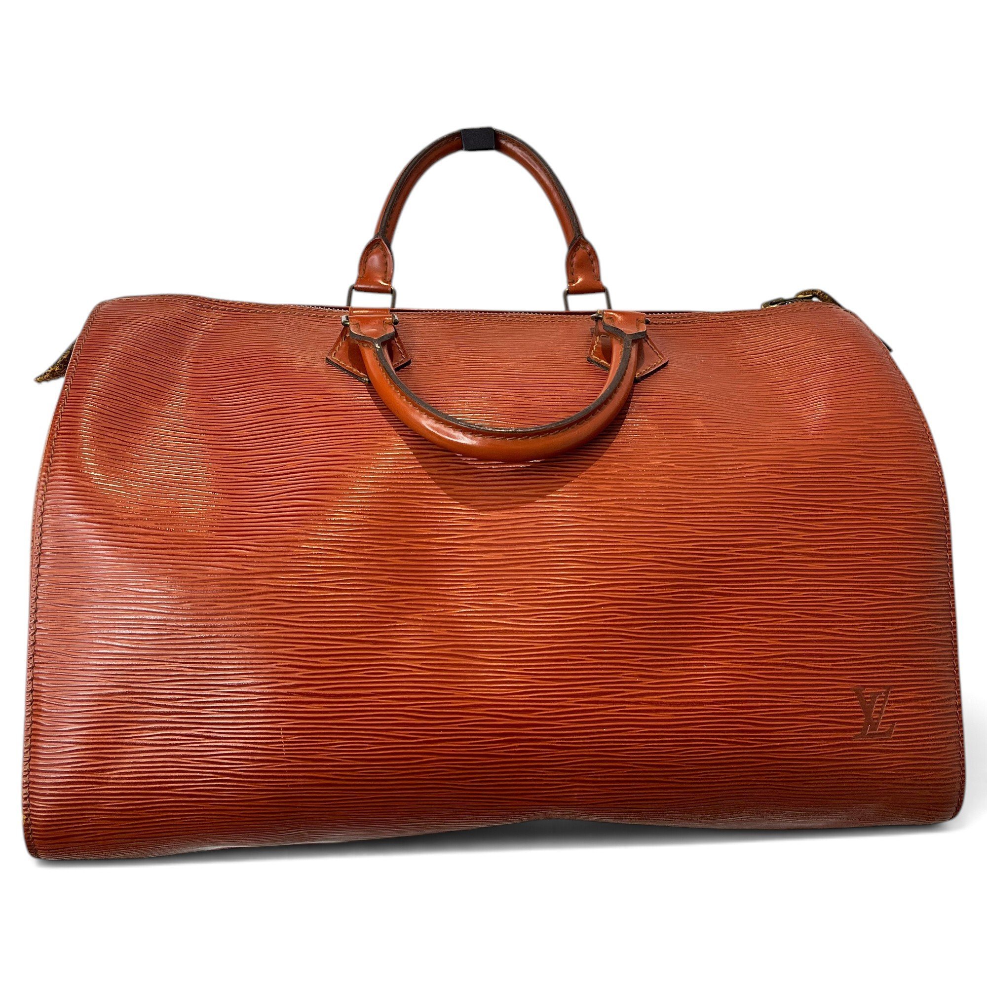 Speedy leather handbag