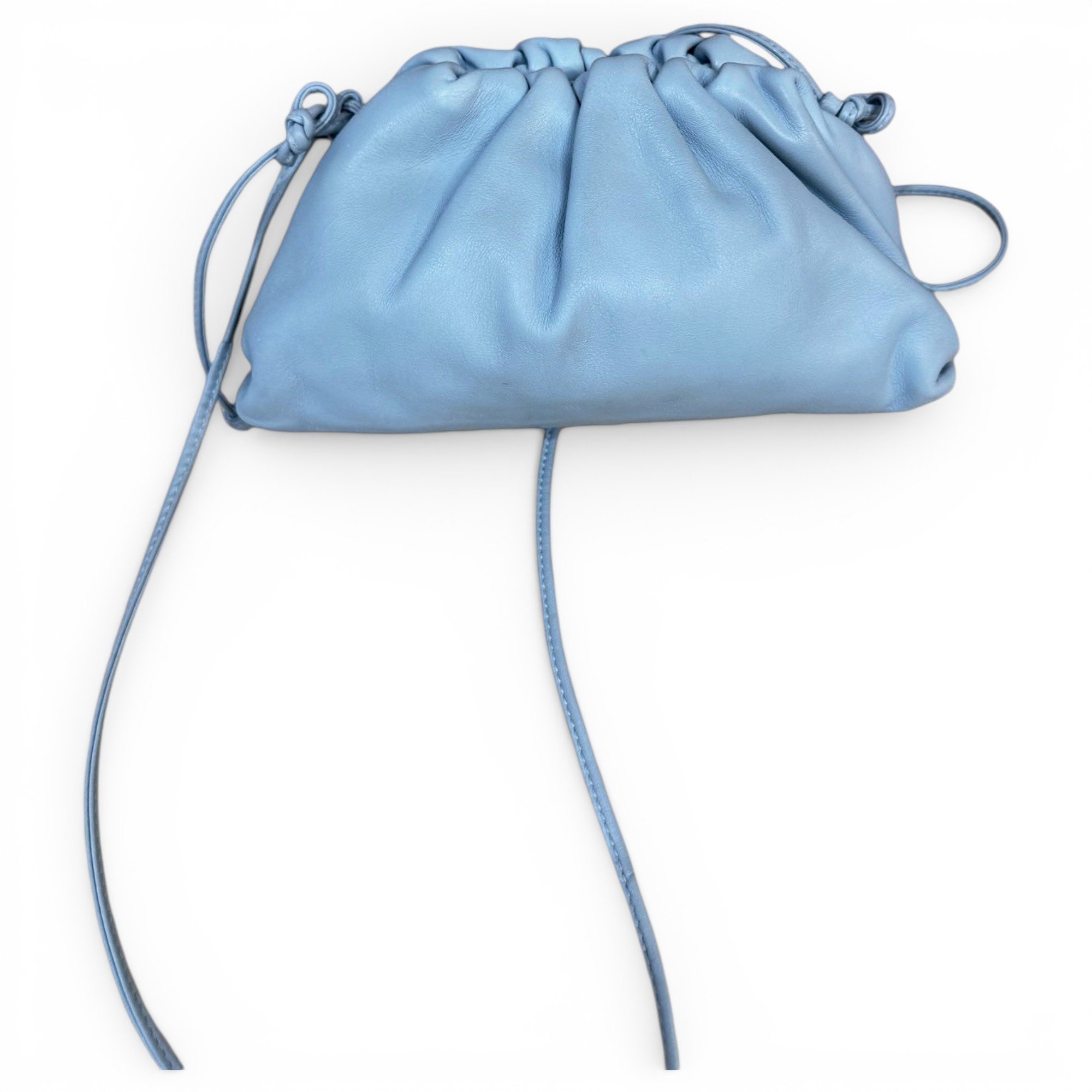 Pouch leather handbag