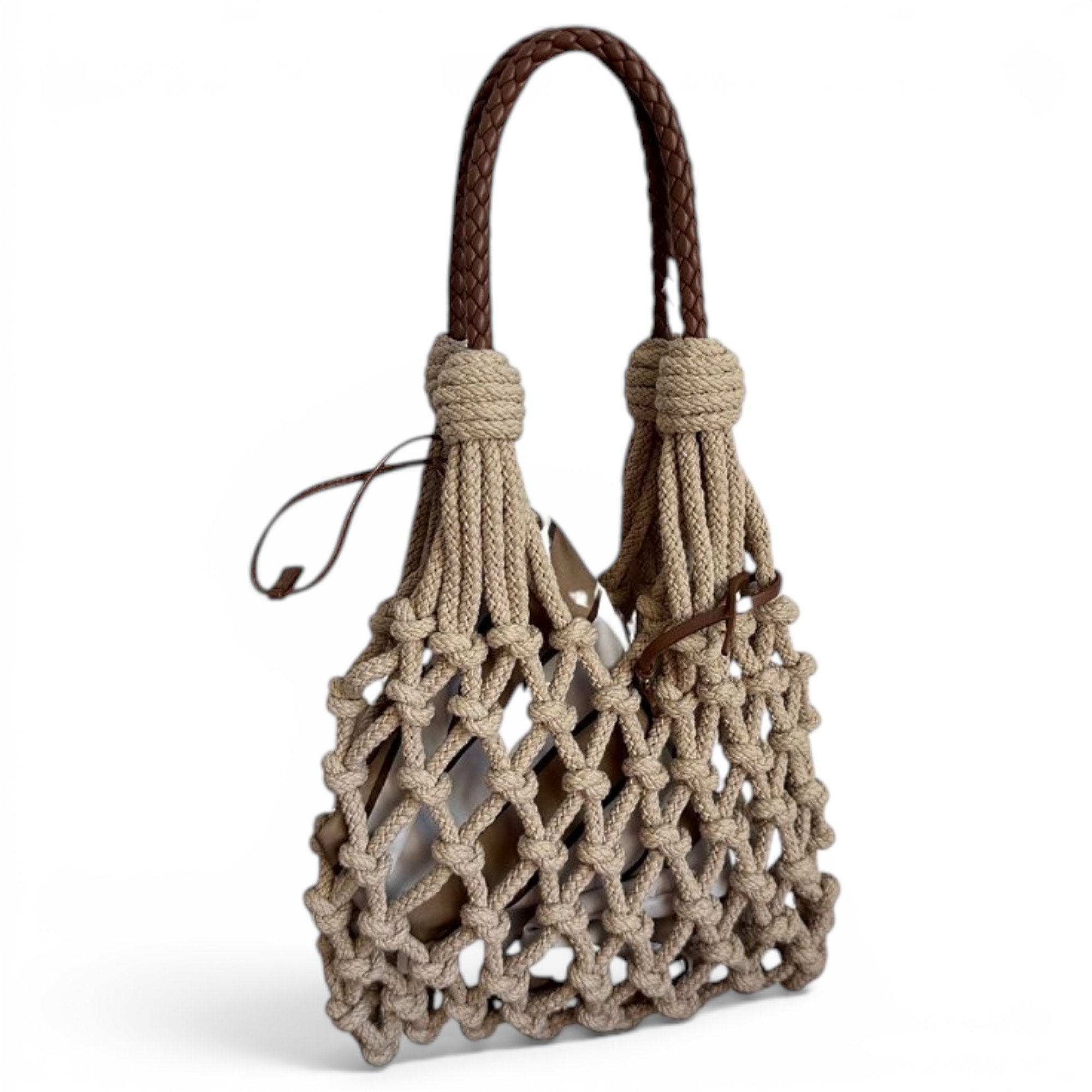 Leather handbag