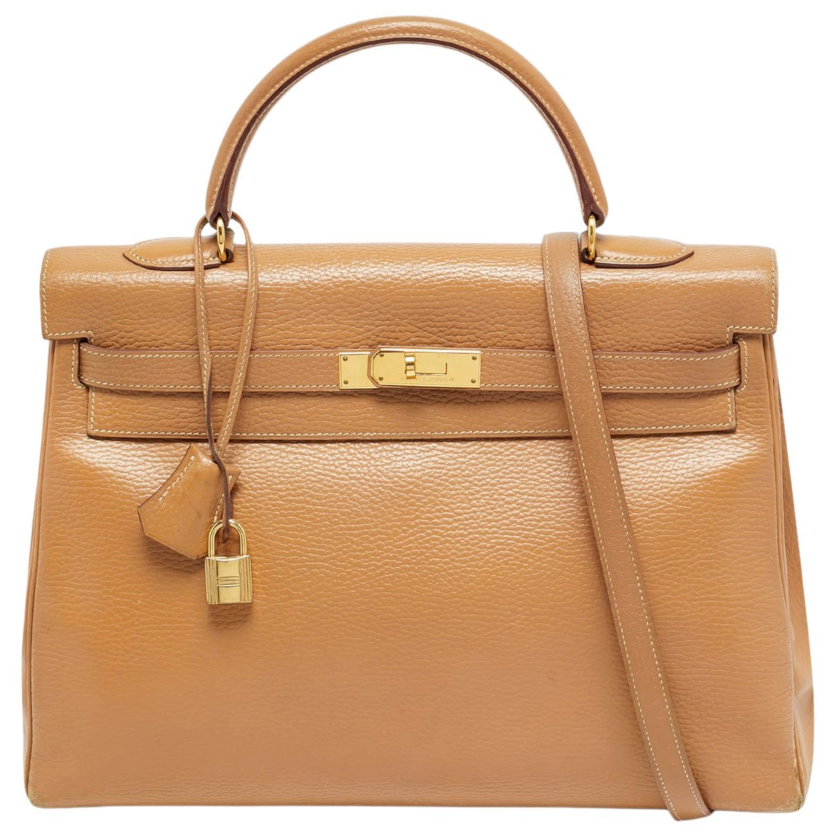 Leather satchel