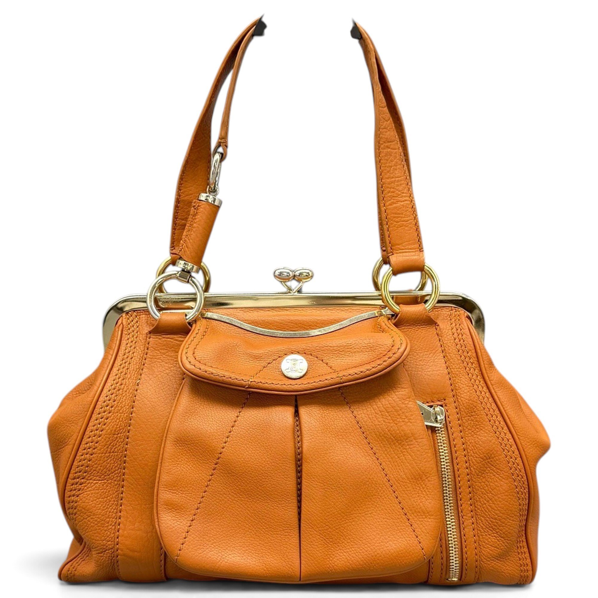 Leather handbag