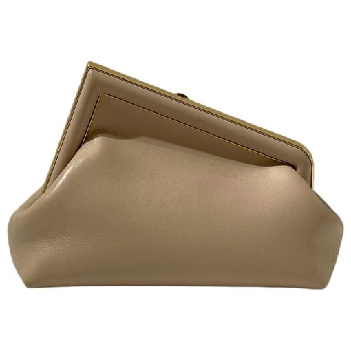 First leather handbag