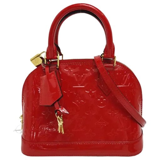 Alma BB patent leather handbag