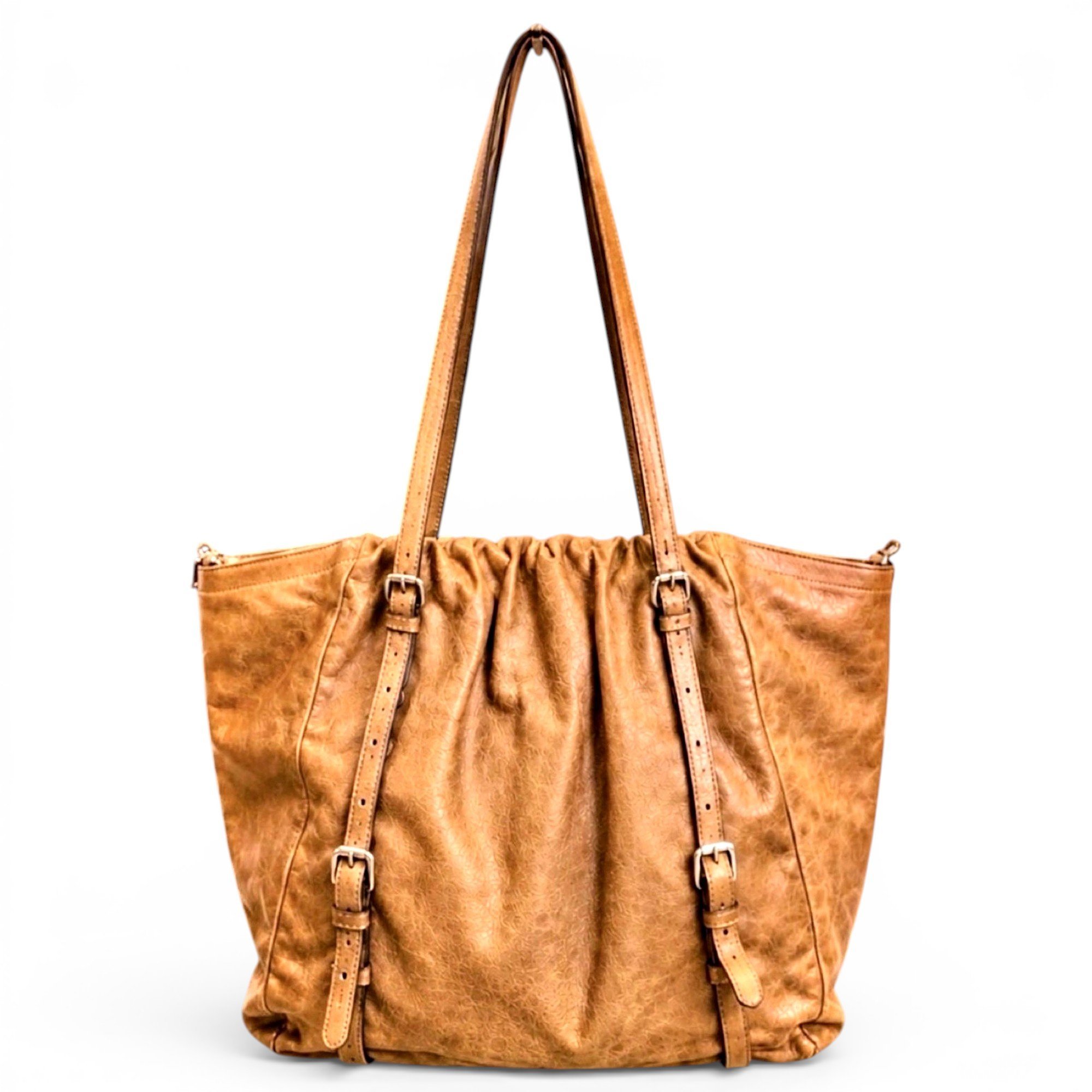 Leather handbag