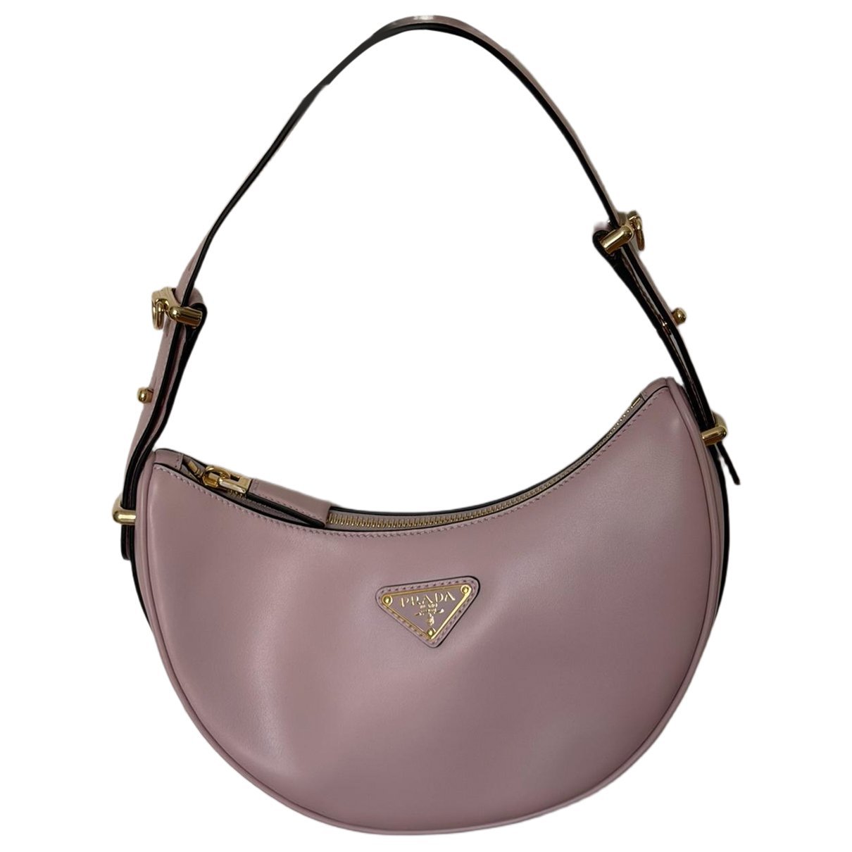 Arqué leather handbag
