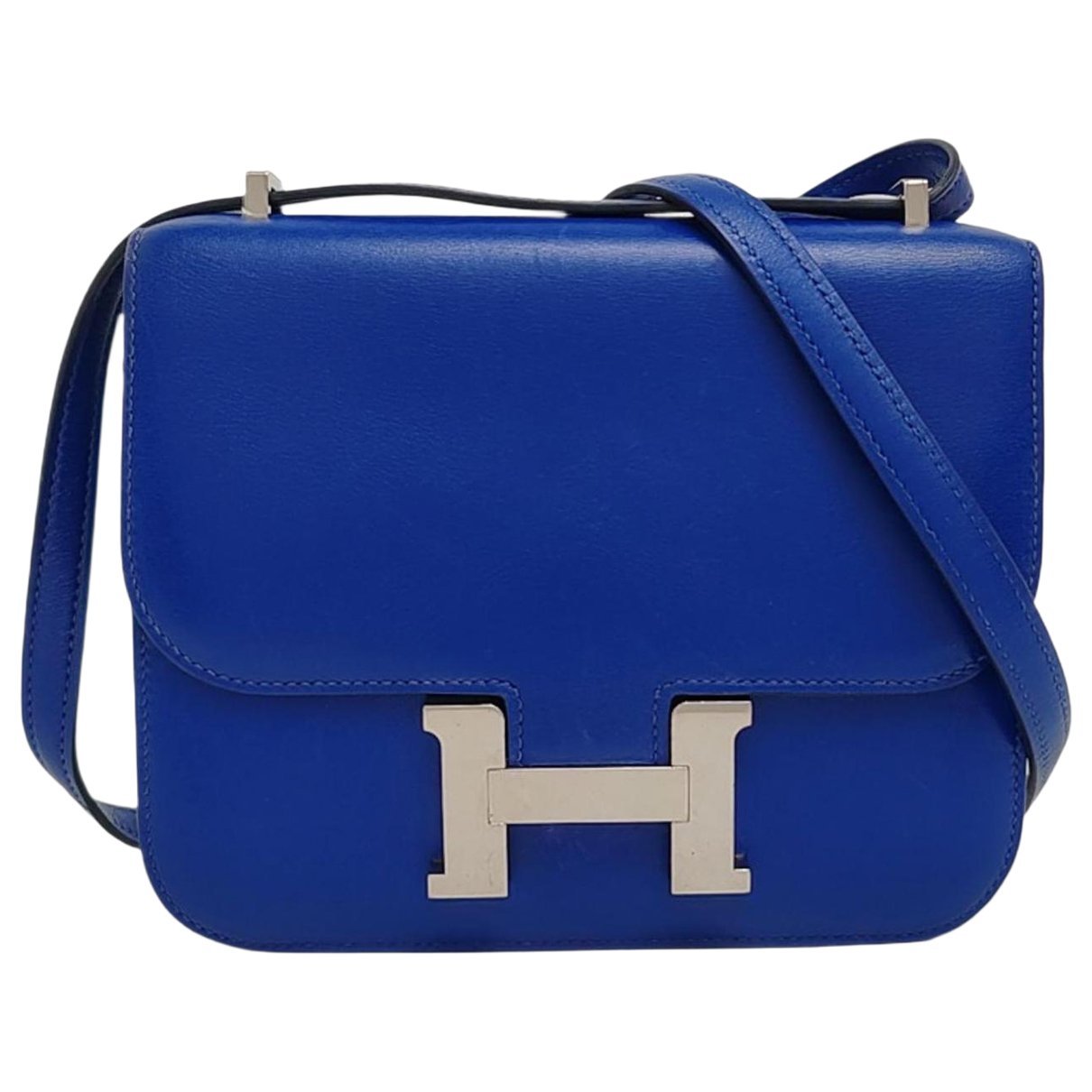 Constance leather crossbody bag