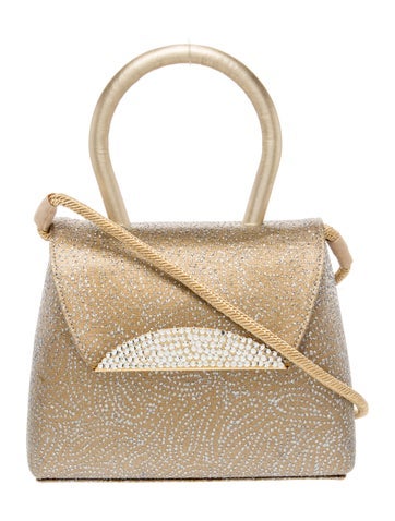 Glitter Top Handle Bag Vintage