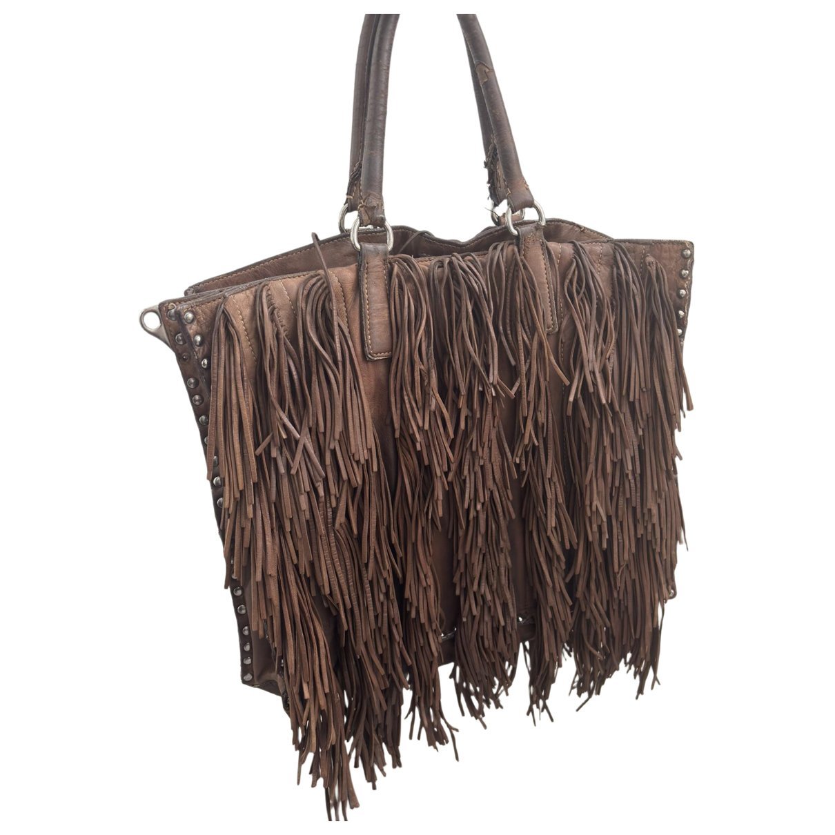 Leather handbag
