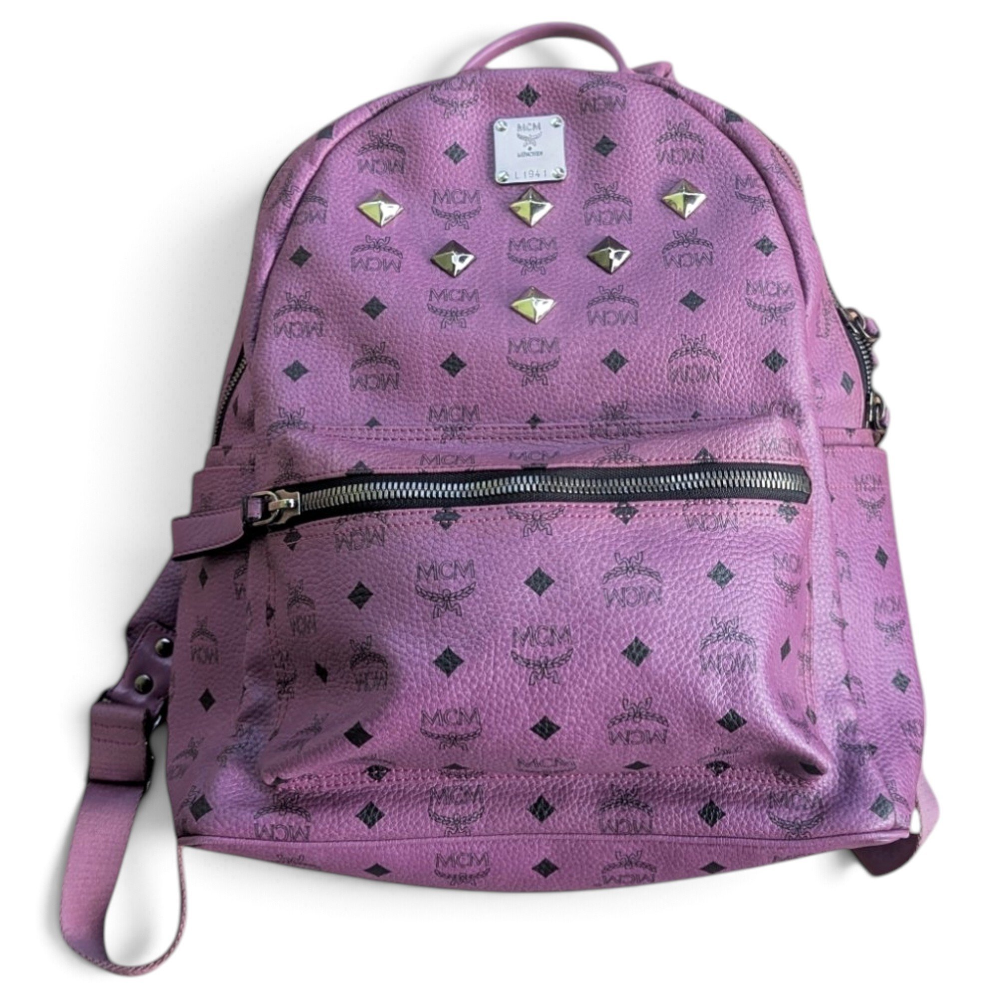 Stark leather backpack