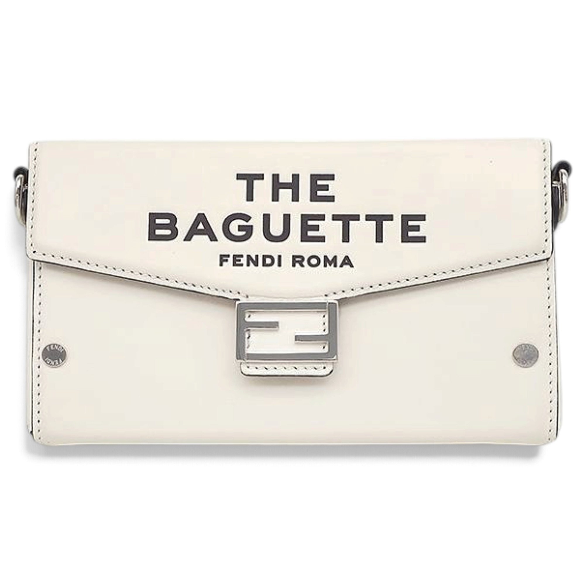 Baguette leather handbag