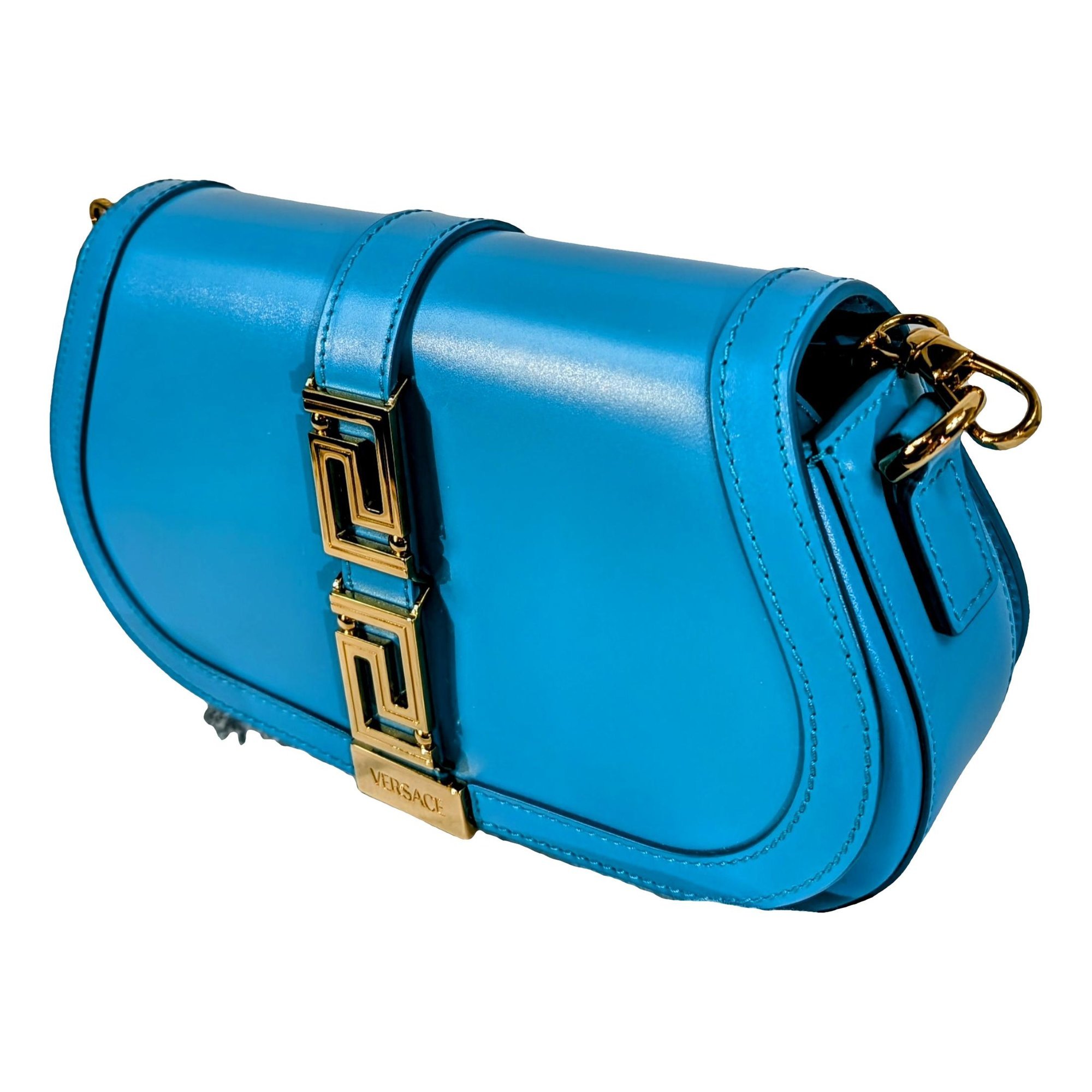 Greca Goddess leather handbag