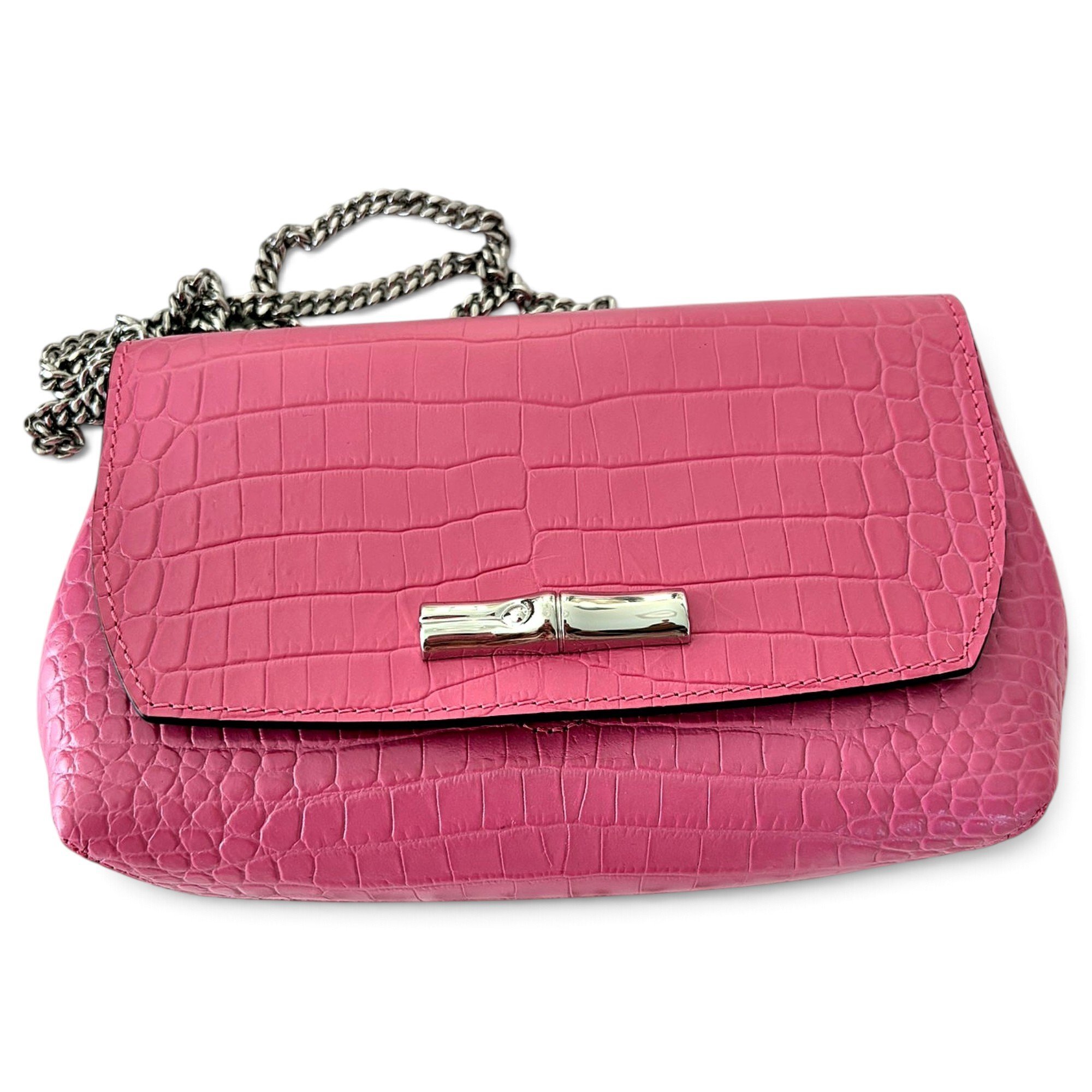 Roseau leather crossbody bag
