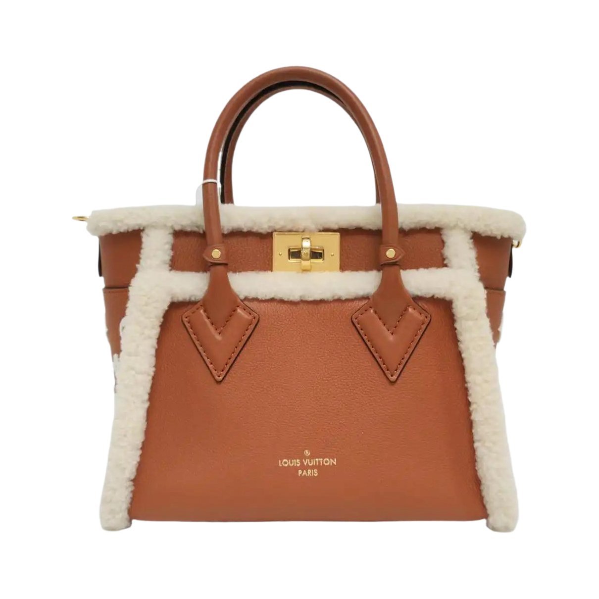 On My Side leather handbag