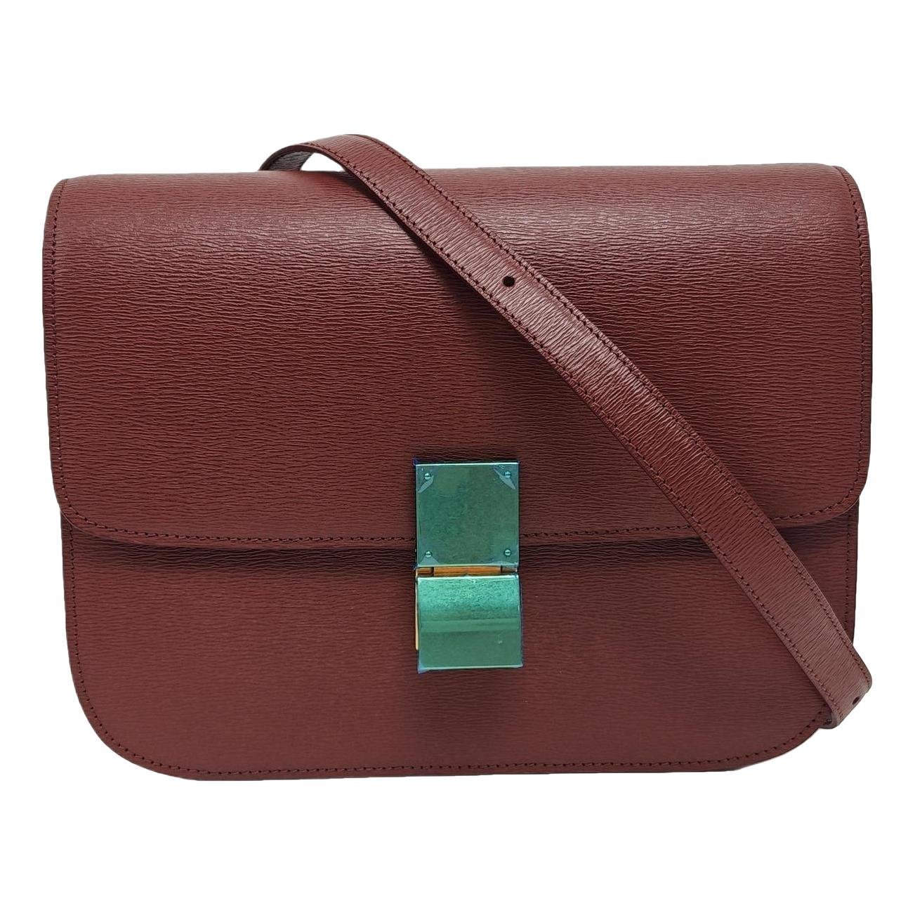 Leather handbag