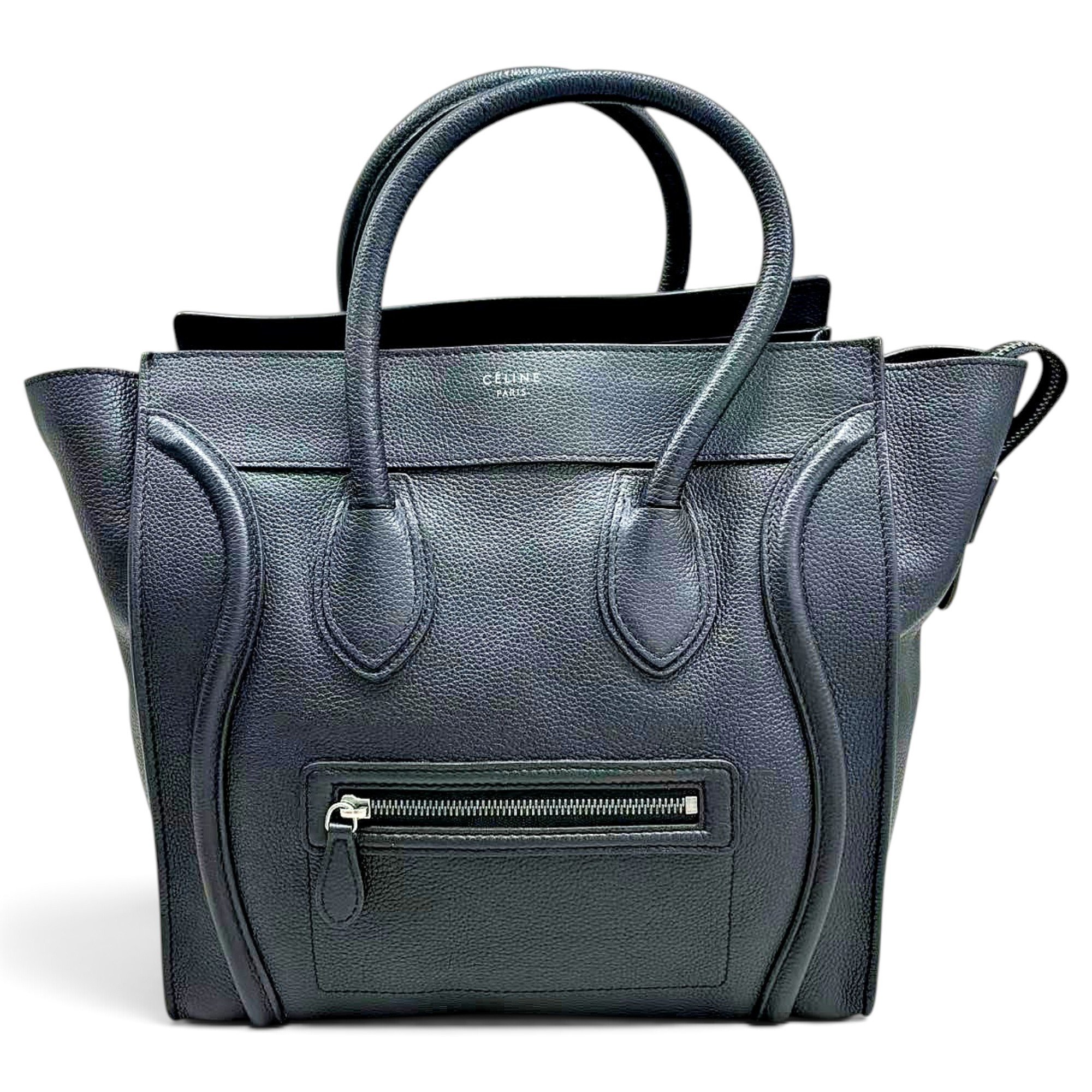 Luggage leather handbag