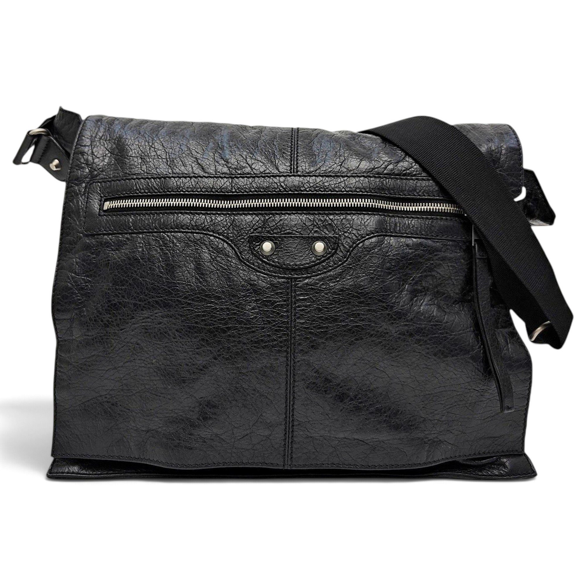 Leather handbag