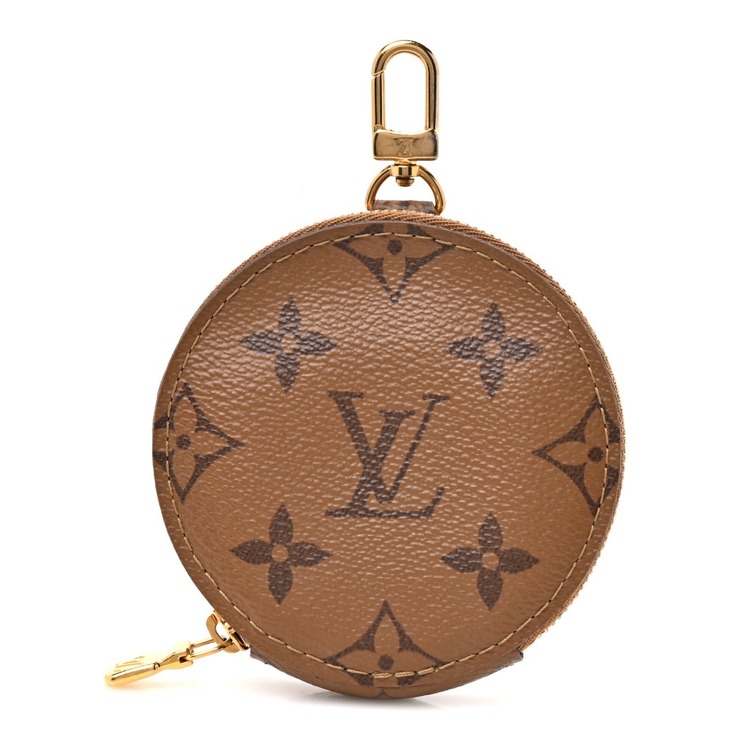 Louis Vuitton Reverse Monogram Bandouliere Round Coin Purse