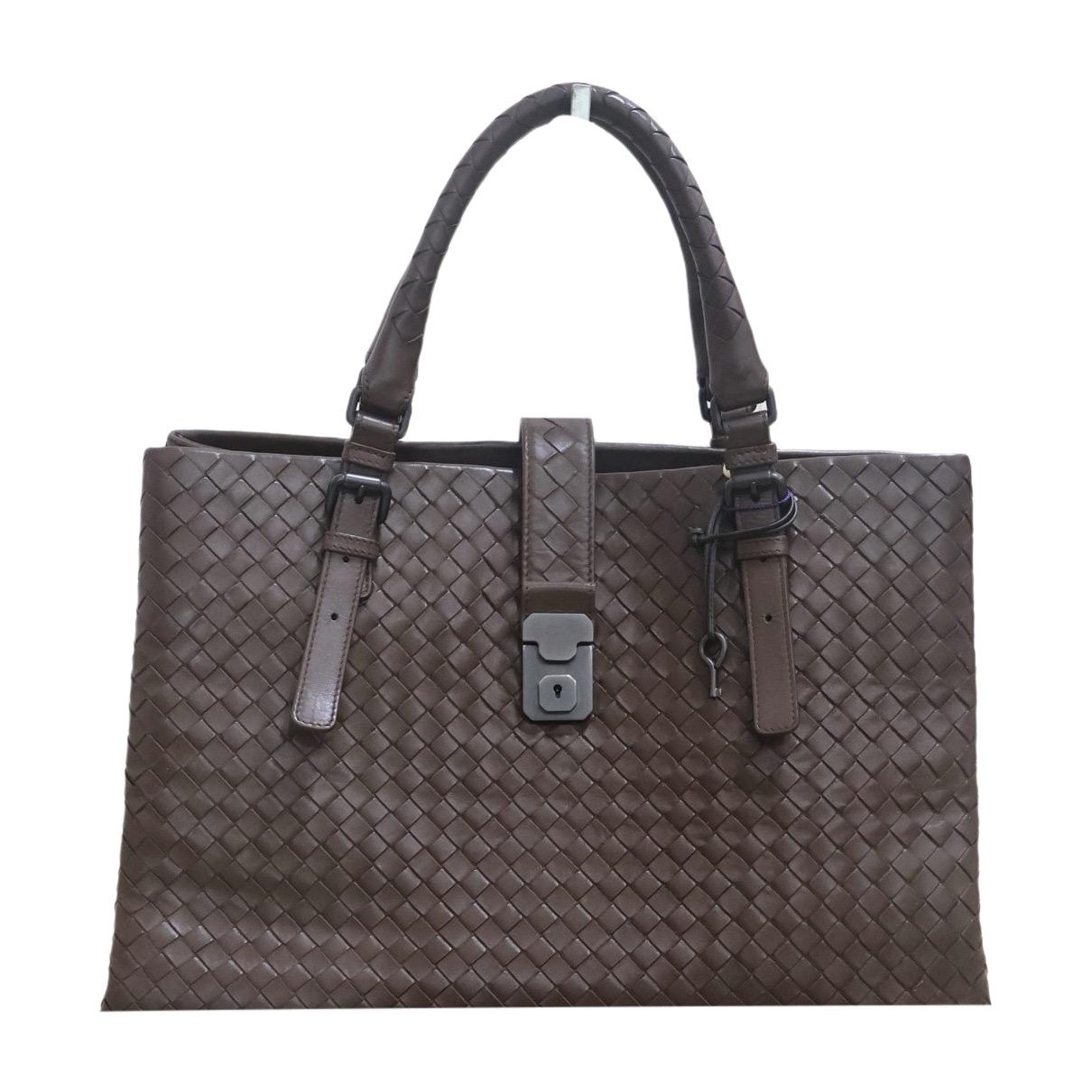 Roma leather tote