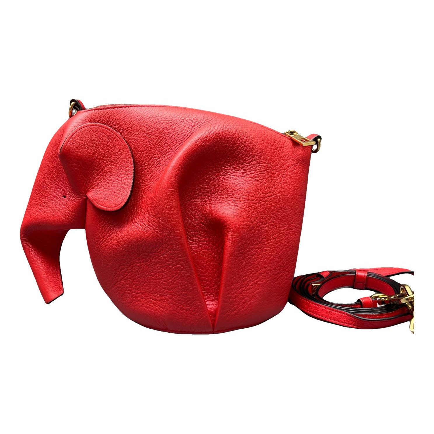 Animals leather handbag