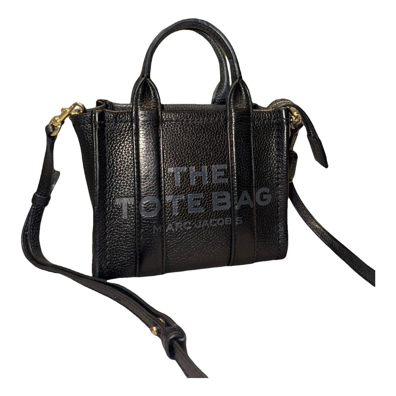 Marc Jacobs The Box Bag leather crossbody bag