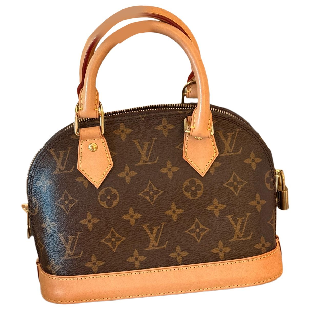 Alma leather handbag