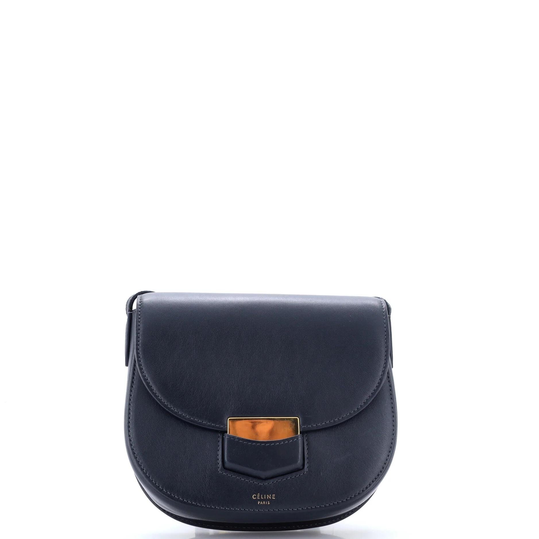 Leather crossbody bag