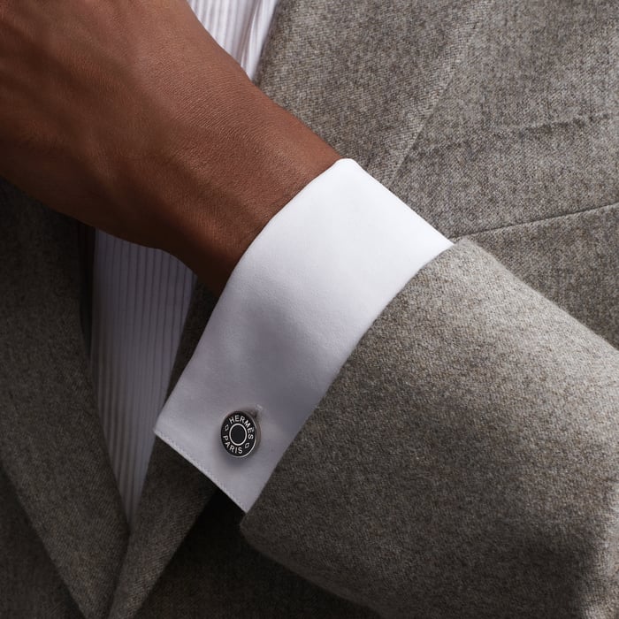 黒 カフリンクス 《リコル 2》