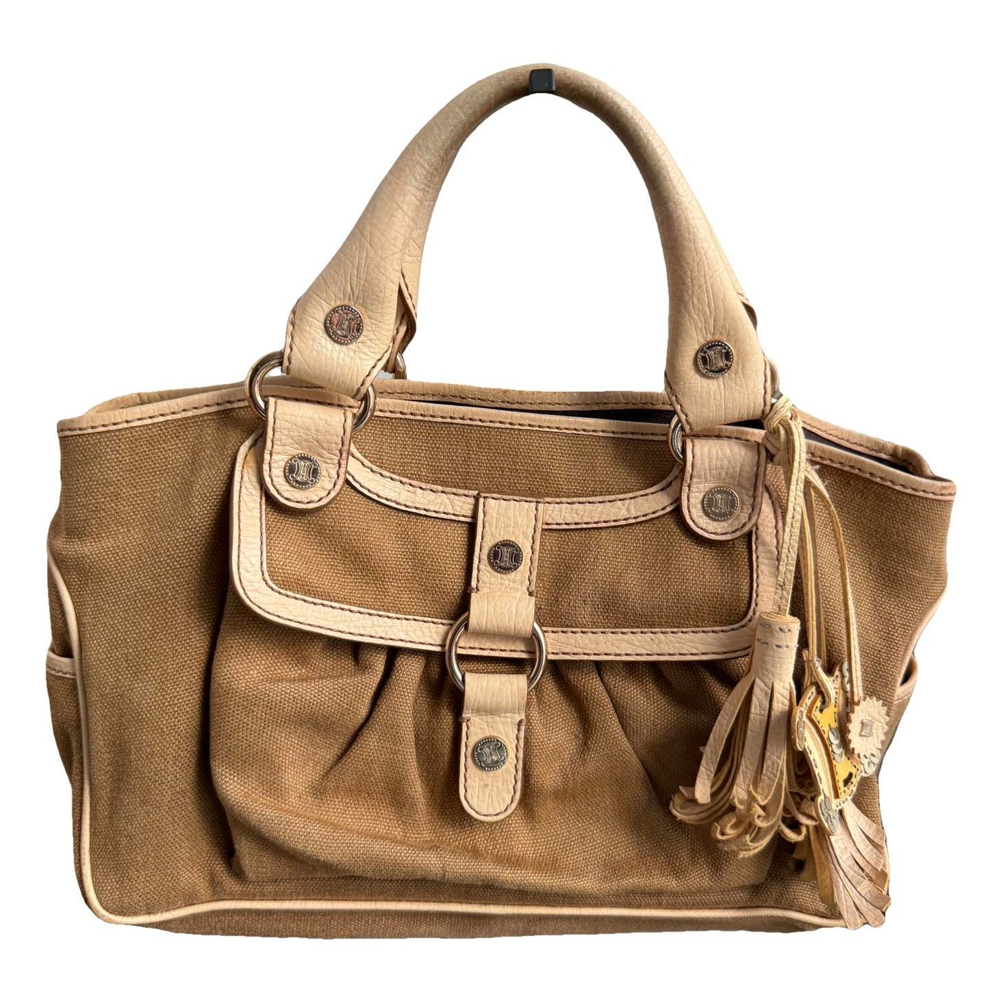 Boogie linen handbag