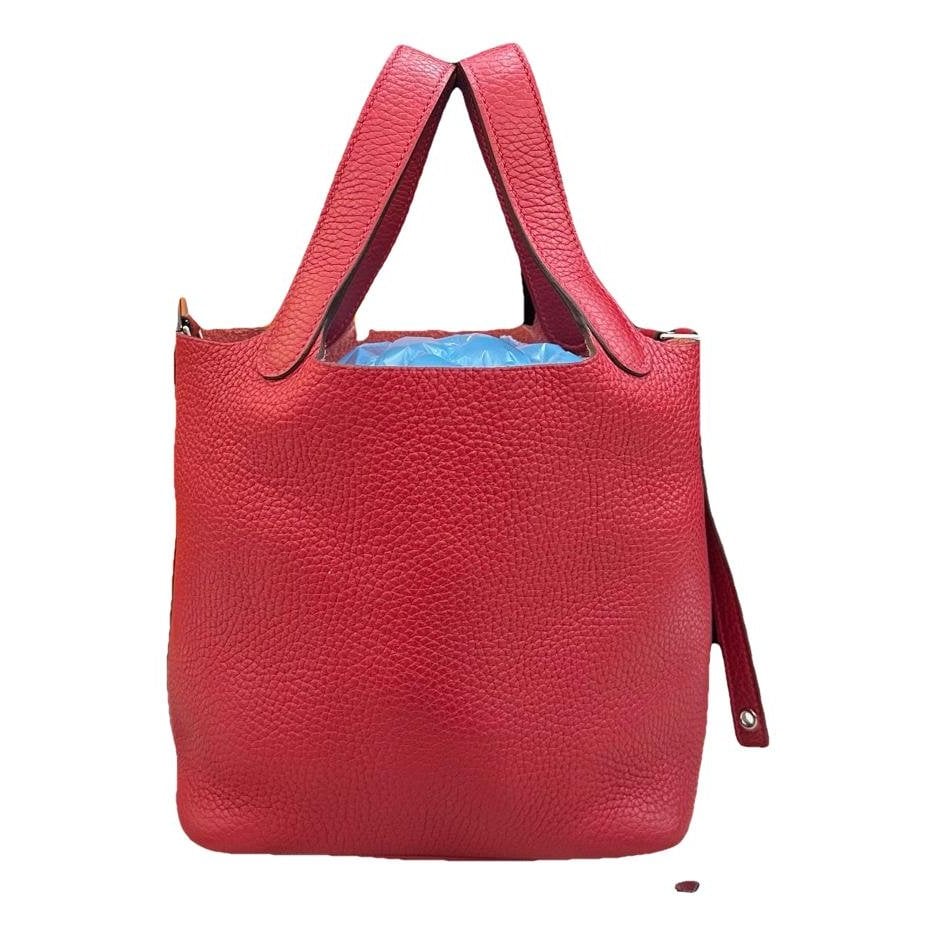 Picotin leather handbag