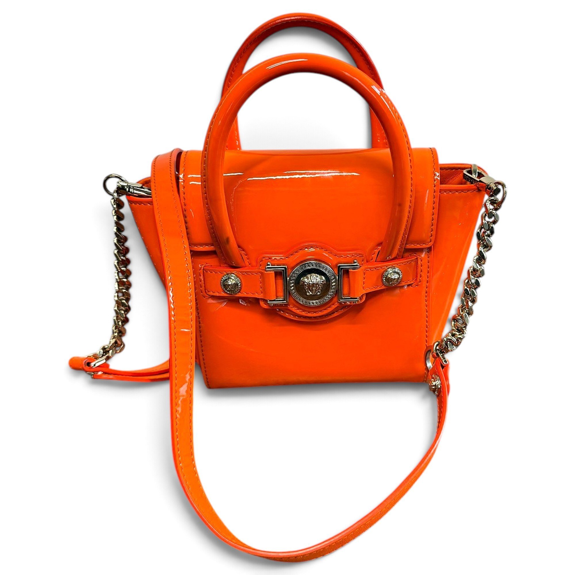 Palazzo Empire patent leather crossbody bag