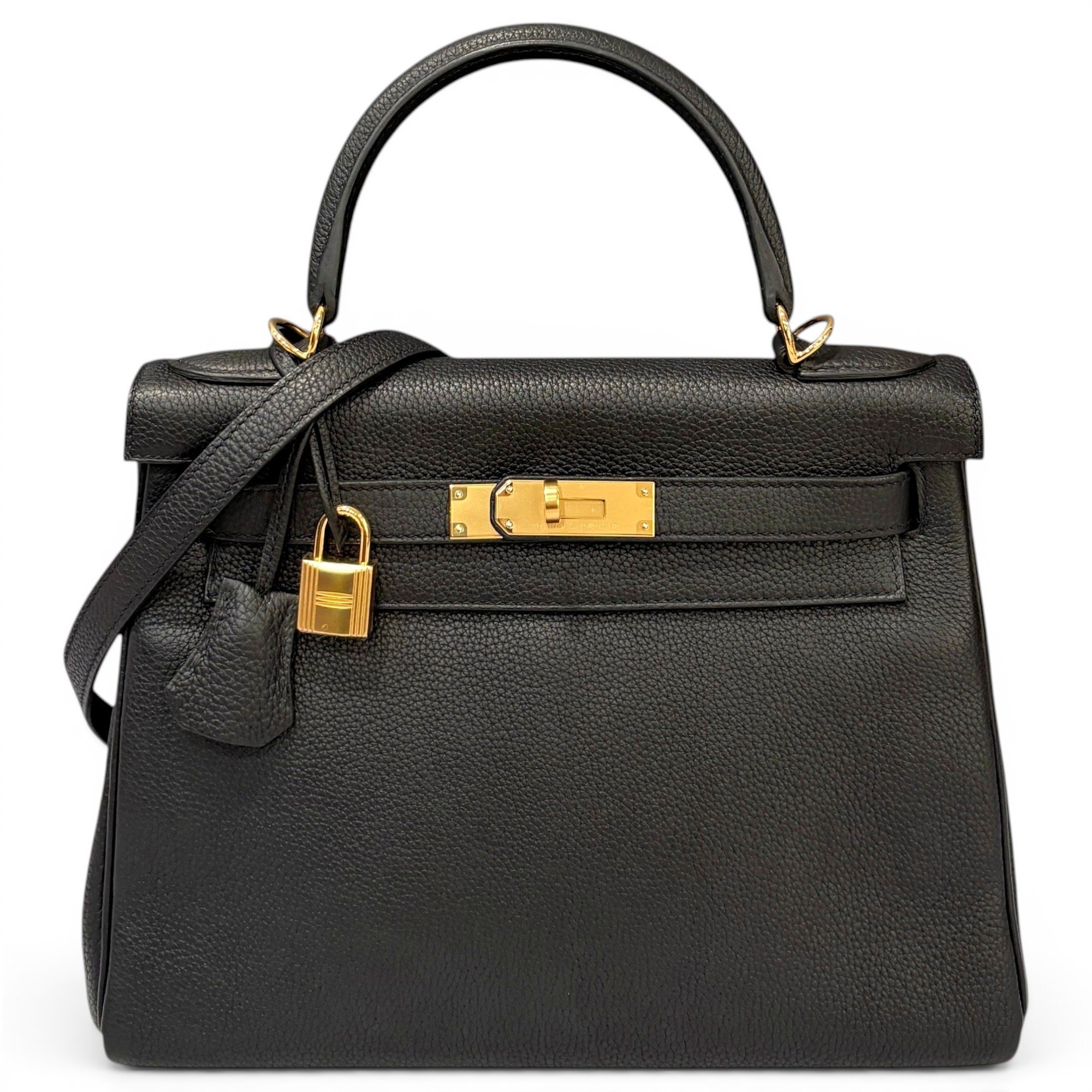 Kelly 28 leather handbag