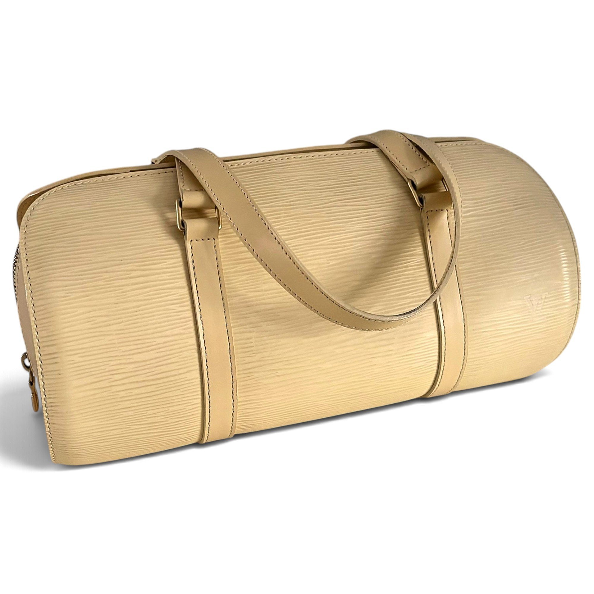Soufflot Vintage leather handbag