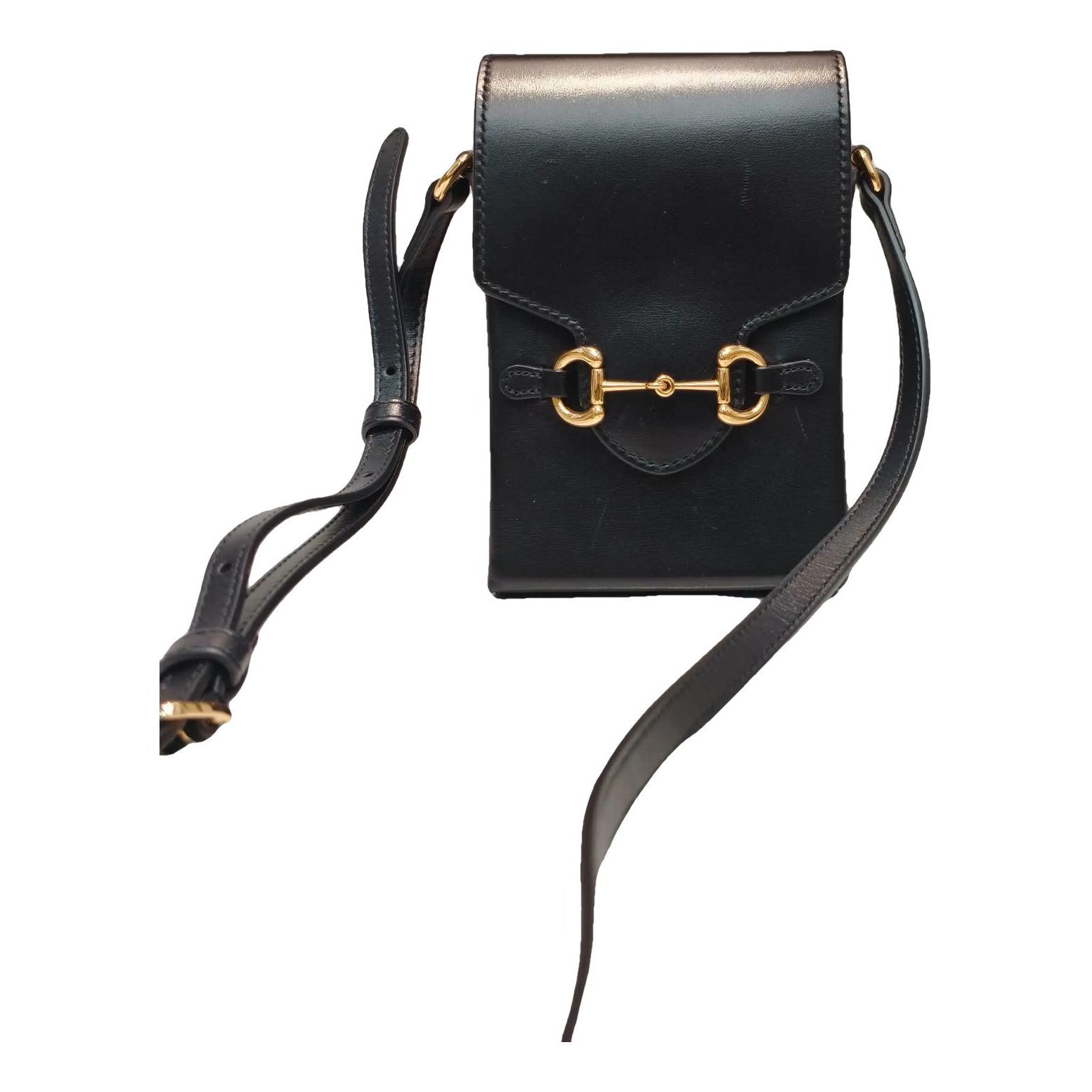 Horsebit 1955 Vertical leather handbag