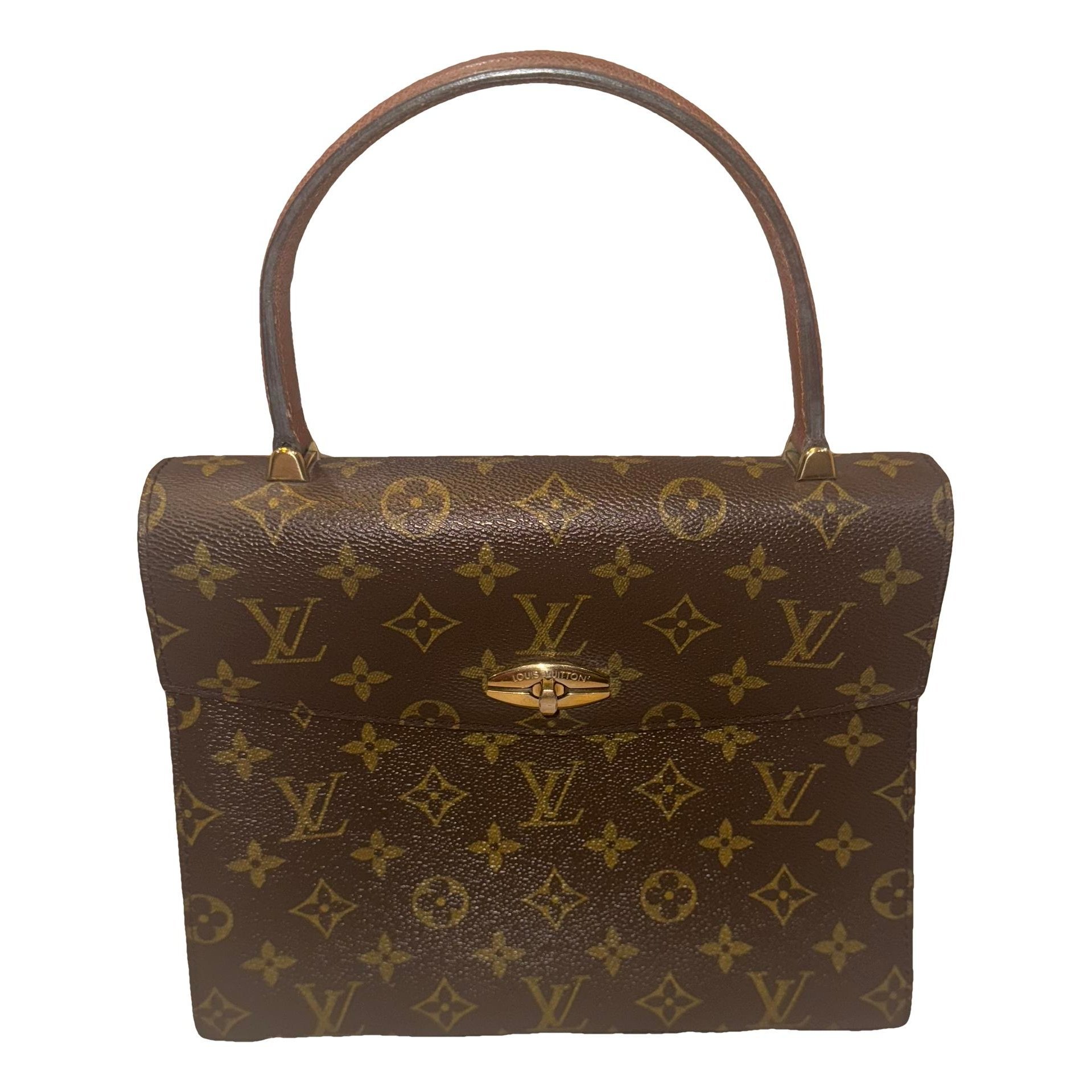 Louis Vuitton Malesherbes leather handbag