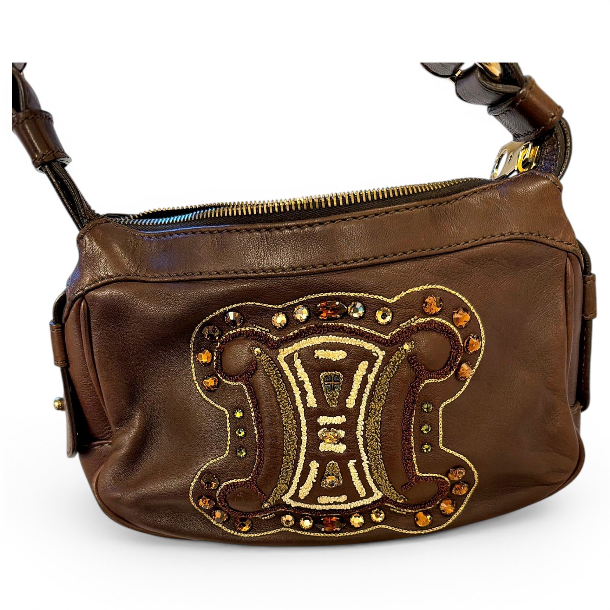Leather handbag