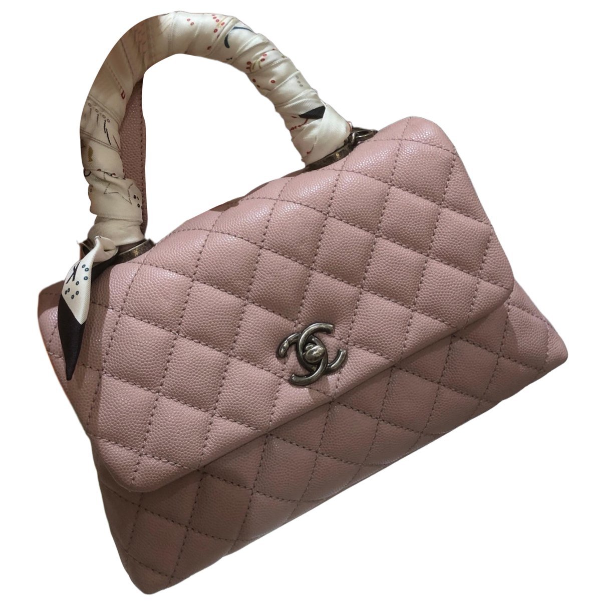 Coco Handle leather handbag