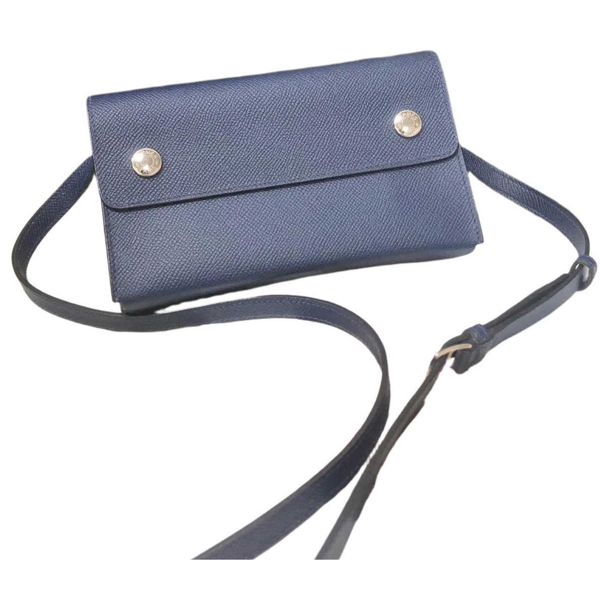 Hermesnap leather crossbody bag