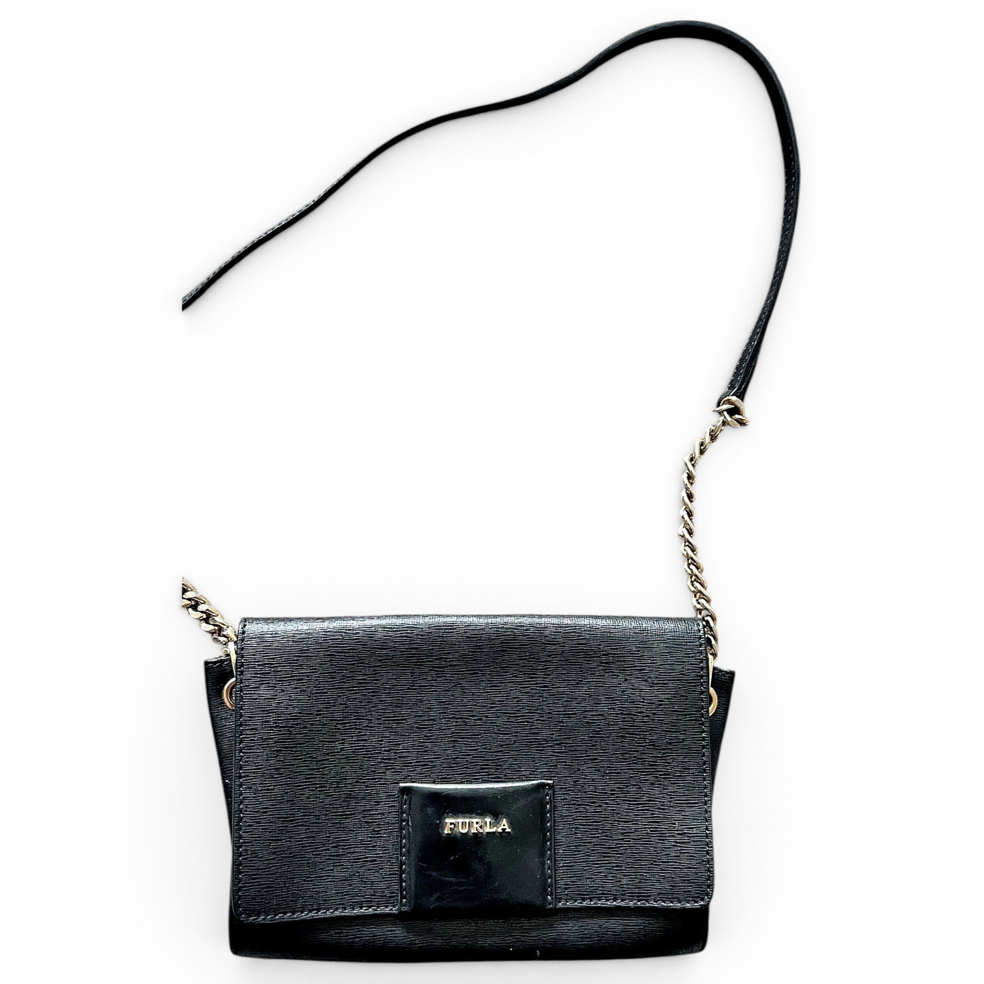 Leather crossbody bag