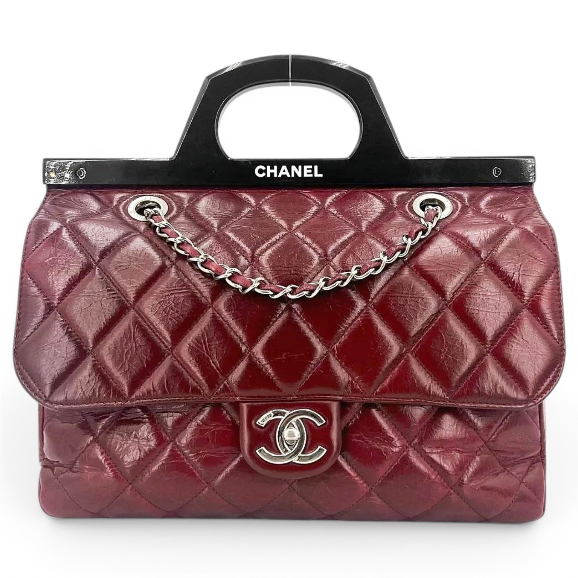 Leather handbag