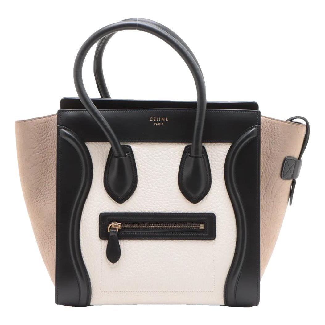 Luggage leather handbag